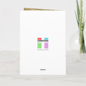 Weihnachten Madonna und Kind Rustikales Holz Chris (Rückseite)