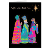 Weihnachten Magi und Weiße Männer suchen Ihn (Vorne)