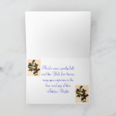 Weihnachten-Magie Feiertagskarte (Innenseite)