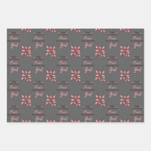 Weihnachten, Magie, fröhlich, hell, Urlaub, Jahres Geschenkpapier Set (Vorderseite)