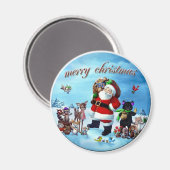 Weihnachten Magnet (Vorderseite/Rückseite)