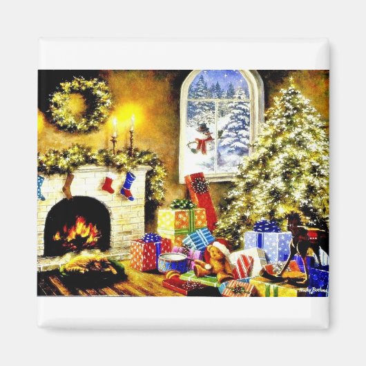 Weihnachten Magnet (Vorne)