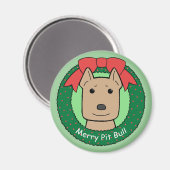 Weihnachten Magnet (Vorderseite/Rückseite)