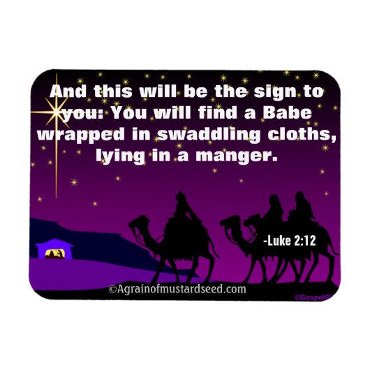 Weihnachten Magnet (Horizontal)