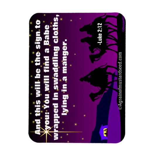 Weihnachten Magnet (Vertikal)