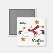 Weihnachten Magnet (Vorderseite/Rückseite)