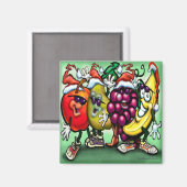 Weihnachten Magnet (Vorderseite/Rückseite)