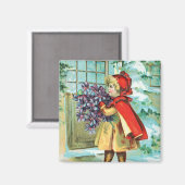 Weihnachten Magnet (Vorderseite/Rückseite)