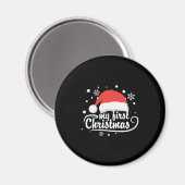 Weihnachten Magnet (Vorderseite/Rückseite)