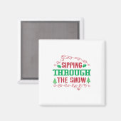 Weihnachten Magnet (Vorderseite/Rückseite)