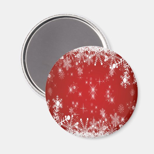 Weihnachten Magnet (Vorderseite/Rückseite)