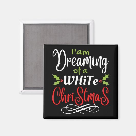 Weihnachten Magnet (Vorderseite/Rückseite)