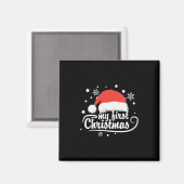 Weihnachten Magnet (Vorderseite/Rückseite)