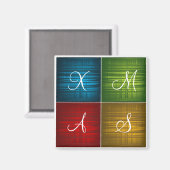 Weihnachten Magnet (Vorderseite/Rückseite)