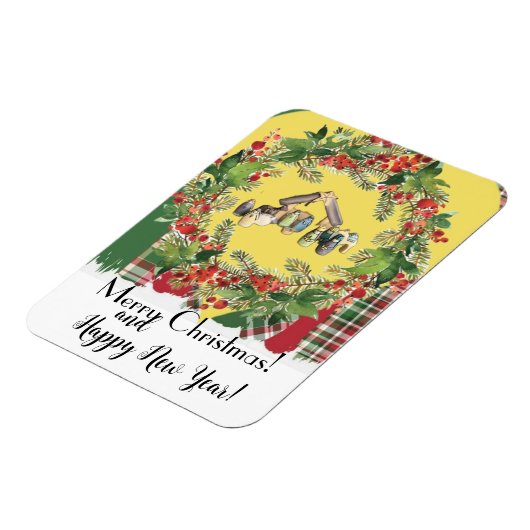 Weihnachten Magnet (Linke Seite)