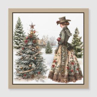 Weihnachten Magnetkarte