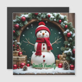 Weihnachten - Magnetkarte (Vorne/Hinten)