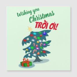 Weihnachten Magnetkarte