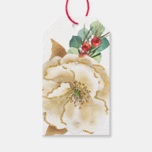 Weihnachten Magnolia mit Gold Akzente Geschenktag
