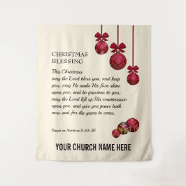 Weihnachten MAI DIE LORD BLESS YOU Church Wandteppich