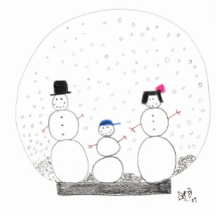 Weihnachten - Mai Sie erleben die Nähe zur Familie Karte