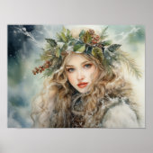 Weihnachten Maiden Poster (Vorne)
