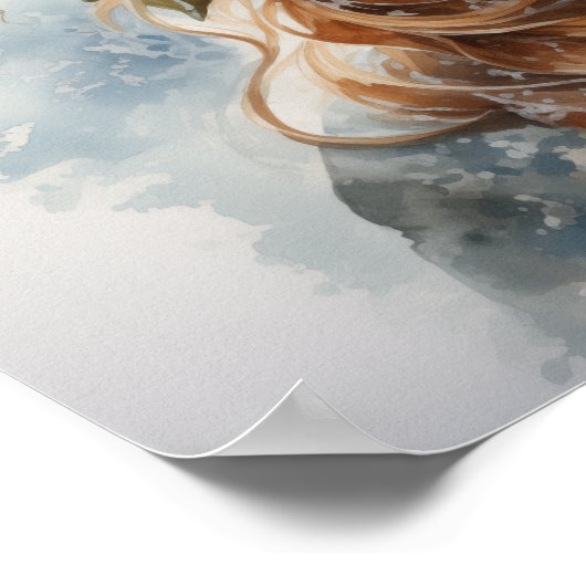 Weihnachten Maiden Poster (Ecke)