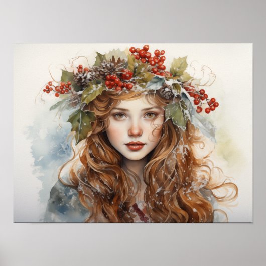 Weihnachten Maiden Poster (Vorne)