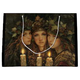 Weihnachten Maidens Große Geschenktüte