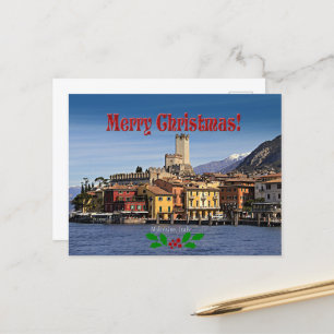 Weihnachten - Malcesine, Italien Postkarte