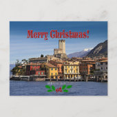 Weihnachten - Malcesine, Italien Postkarte (Vorderseite)
