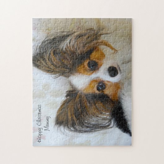 Weihnachten Mama. Puzzle (Vertikal)