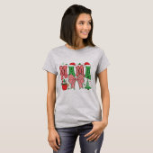 Weihnachten Mama - Urlaub T-Shirt (Vorne ganz)