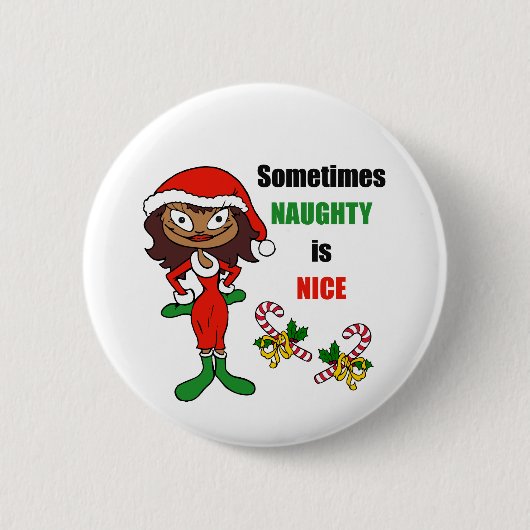 Weihnachten manchmal schmutzig ist schön - dunkle button (Vorderseite)