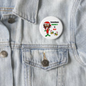 Weihnachten manchmal schmutzig ist schön - dunkle button (Beispiel)