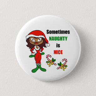 Weihnachten manchmal schmutzig ist schön - dunkle button