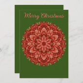 Weihnachten Mandala (Vorne/Hinten)