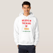 Weihnachten Männer's Basic Hooded Sweatshirtanpass Hoodie (Vorne ganz)