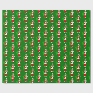 Weihnachten Marjorie Taylor Greene Nikolaus Geschenkpapier
