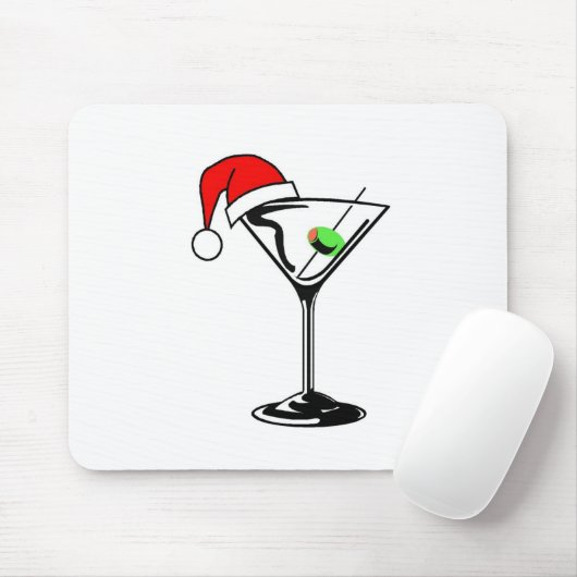 Weihnachten Martini Mousepad (Mit Mouse)