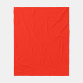 Weihnachten massiv rot stilvoll fleecedecke (Vorderseite)