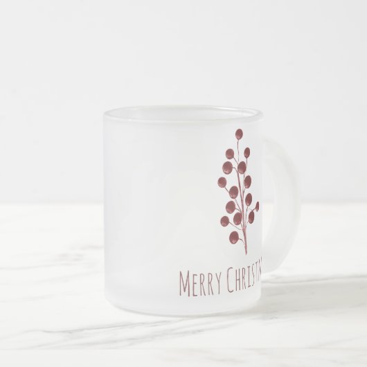 Weihnachten Mattglastasse (VorderseiteRechts)