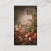 Weihnachten - Mein erstes Weihnachten Visitenkarte (Rückseite)