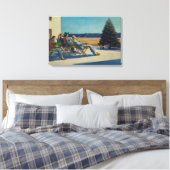 Weihnachten, Menschen in der Sonne, Edward Hopper Leinwanddruck (Insitu (Schlafzimmer))