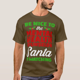 Weihnachten Mental Health Counselor Xmas Weihnacht T-Shirt