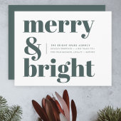 Weihnachten | Merry and Bright Forest Green