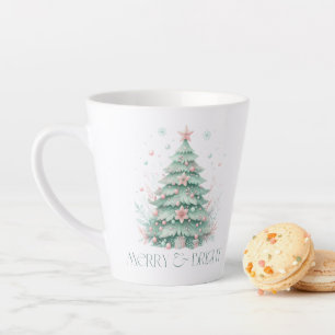 Weihnachten Merry & Bright Weihnachtsbaum Mint Pin Milchtasse