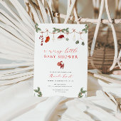 Weihnachten Merry Little Baby Dusche Einladung