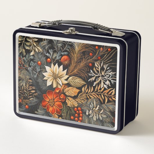 Weihnachten Metall Brotdose (Vorderseite)