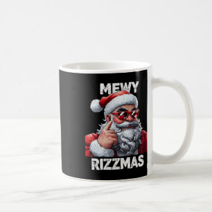 Weihnachten Mewy Rizzmas Lustiger Weihnachtsmann M Kaffeetasse